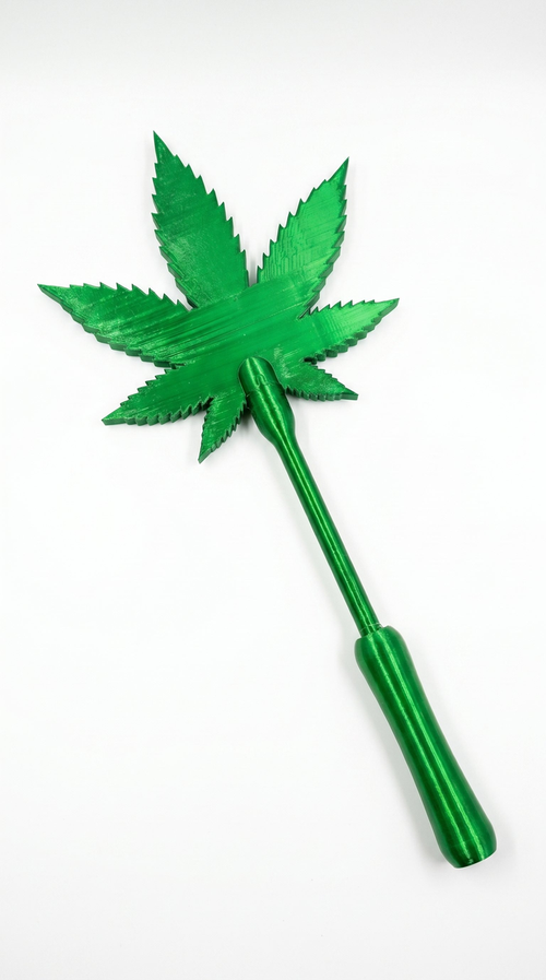 Cannabas Leaf Wand Tap